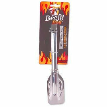 Beefy Boy Bbq Spatula Tongs 23Cm