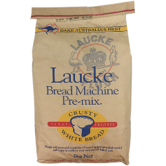 Laucke Crusty White Bread Mix 5Kg