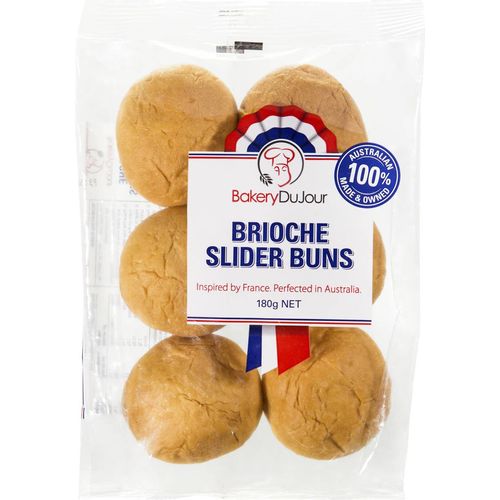 Brioche Slider Buns 6pk 180g