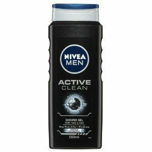 Nivea Men Shower Gel Active Clean 500ml