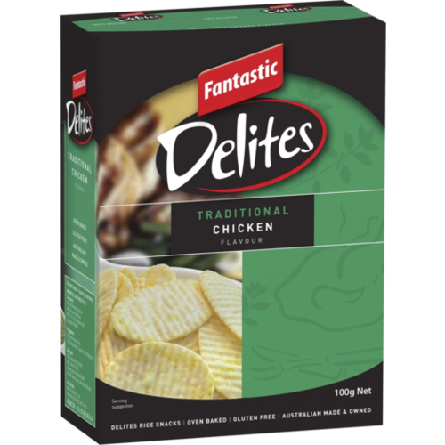 Fantastic Delites Traditional Chicken 100G