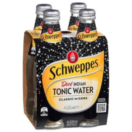 Schweppes Diet Tonic Water 300ml x 4Pk