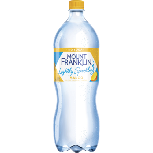 Mount Franklin Lightly Sparkling Mango 1.25L