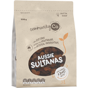 Community Co Sultanas 500g