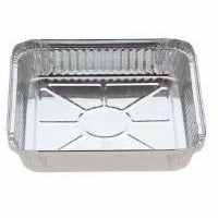 7223 Square Foil Tray & Lids 10Pk 1563ml