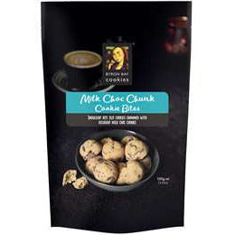 Byron Bay Cookie Bites Milk Choc Chunk 100gm