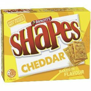 Arnotts Shapes Cheddar 175G