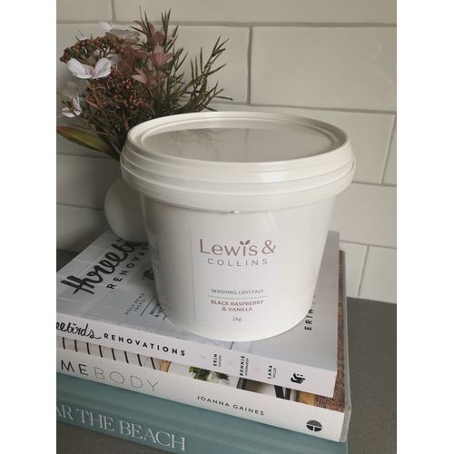 Lewis & Collins Washing Crystals Black Raspberry & Vanilla 2kg