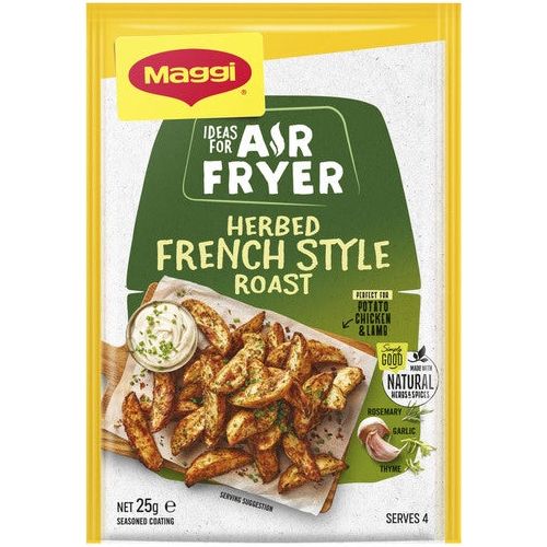 Maggi Airfryer Seasoned Coating Herbed French Style Roast 25g