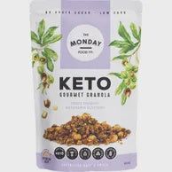 The Monday Food Co Keto Gourmet Granola Sweet Crunchy Macadamia Clusters 300g