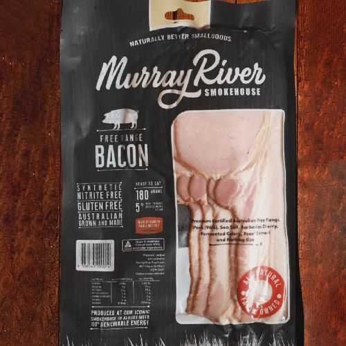 Murray River Smokehouse Loin Bacon Sliced 180g