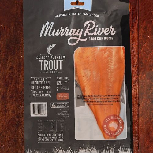 Murray River Smokehouse Rainbow Trout Fillet 120g