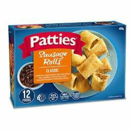 Patties Sausage Rolls Classic 12Pk