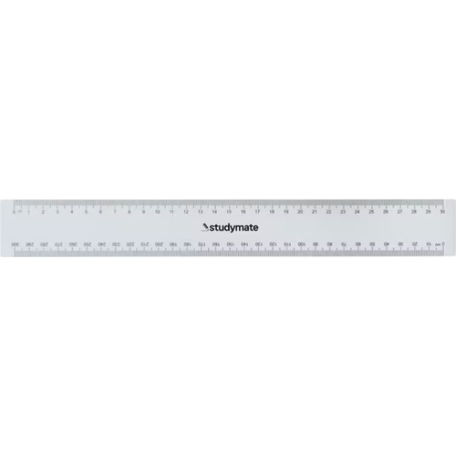 Ruler Clear Plastic 30cm