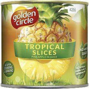 Golden Circle Pineapple Slices In Juice 440g