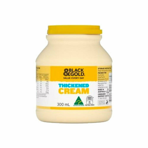 Black & Gold Thickened Cream 300ml