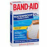 Band-Aid Brand Tough Strips Waterproof Extra Large 10Pk