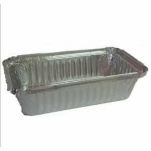 7119 Rectangle Mini Foil Tray & Lids 10Pk 850ml