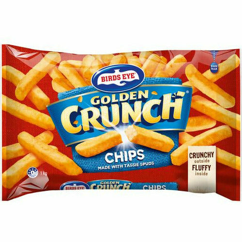 Birds Eye Golden Crunch Crinkle Cut Chips 900g