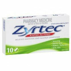 Zyrtec Tablets 10