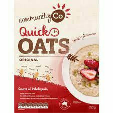 Community Co Quick Oats 750gm