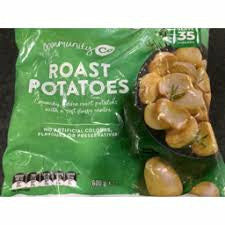 Community Co Frozen Roast Potatoes 600gm