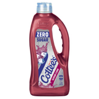 Cottees Cordial Apple & Raspberry Zero Sugar 1L