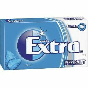 Wrigleys Extra Peppermint Chewing Gum 27g