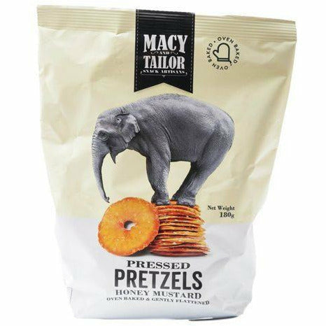 Macy & Tailor Pretzels Honey Mustard 180g