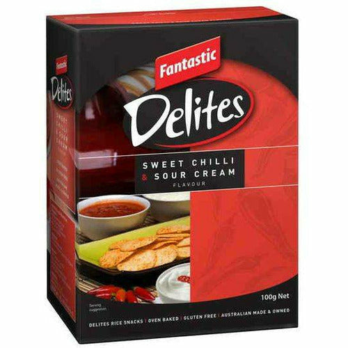 Fantastic Delites Sweet Chilli And Sour Cream 100G