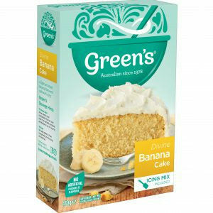 Greens Divine Banana Cake Mix 430 Gm