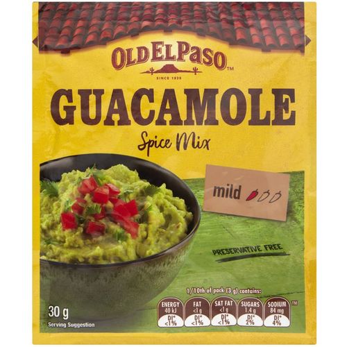 Old El Paso Spice Mix Guacamole 30gm