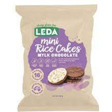 Leda Rice Cakes Mini Mylk Chocolate 60g