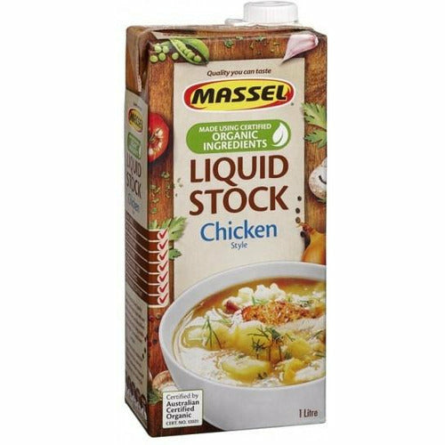 Massel Organic Liquid Stock Chicken Style 1L