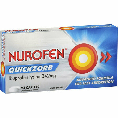 Nurofen Quickzorb Caplets 24s