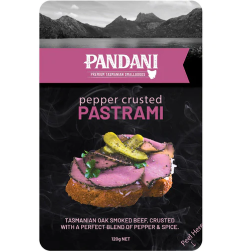 Pandani Pastrami Pepper Crusted 120g