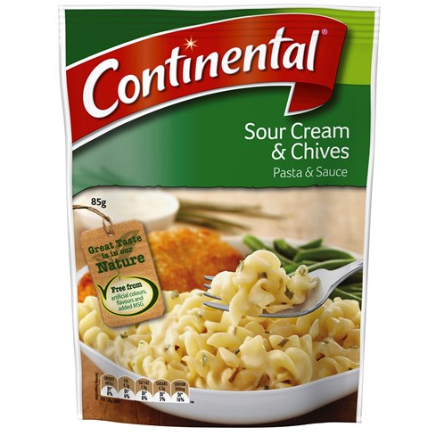 Continental Pasta & Sauce Sour Cream & Chives 85g