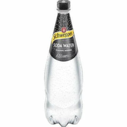 Schweppes Soda Water 1.1L