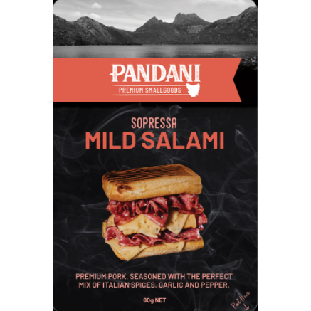 Pandani Sopressa Mild Salami 80g