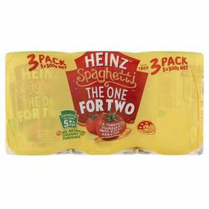 Heinz Tomato And Cheese Spaghetti 3 X 300G