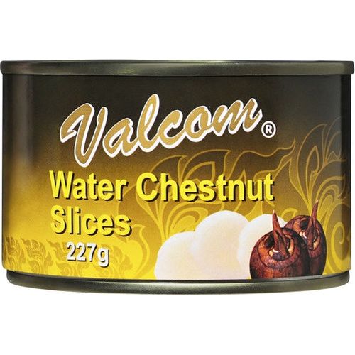 Valcom Sliced Water Chestnuts 227g