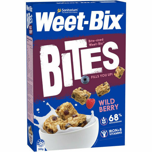 Sanitarium Weet Bix Bites Wild Berry 500 G